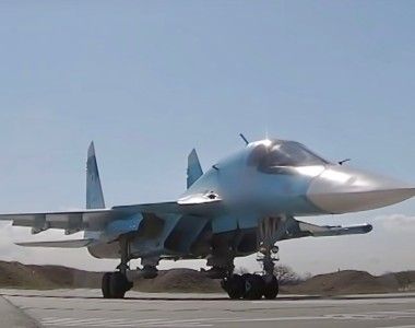 Su-34 with FAB-250 bombs