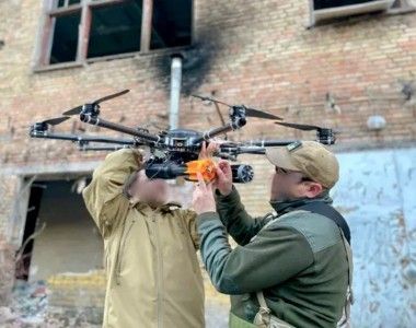Ukraine bomber drone