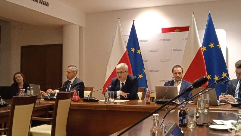 Wiceminister Ireneusz Zyska podczas spotkania nt. Mój Prąd 4.0
