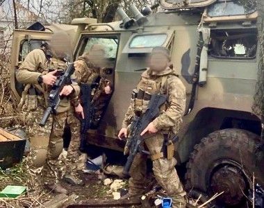 Ukraine Spec Ops with Vulkan rifles