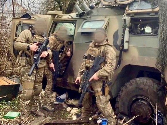 Ukraine Spec Ops with Vulkan rifles