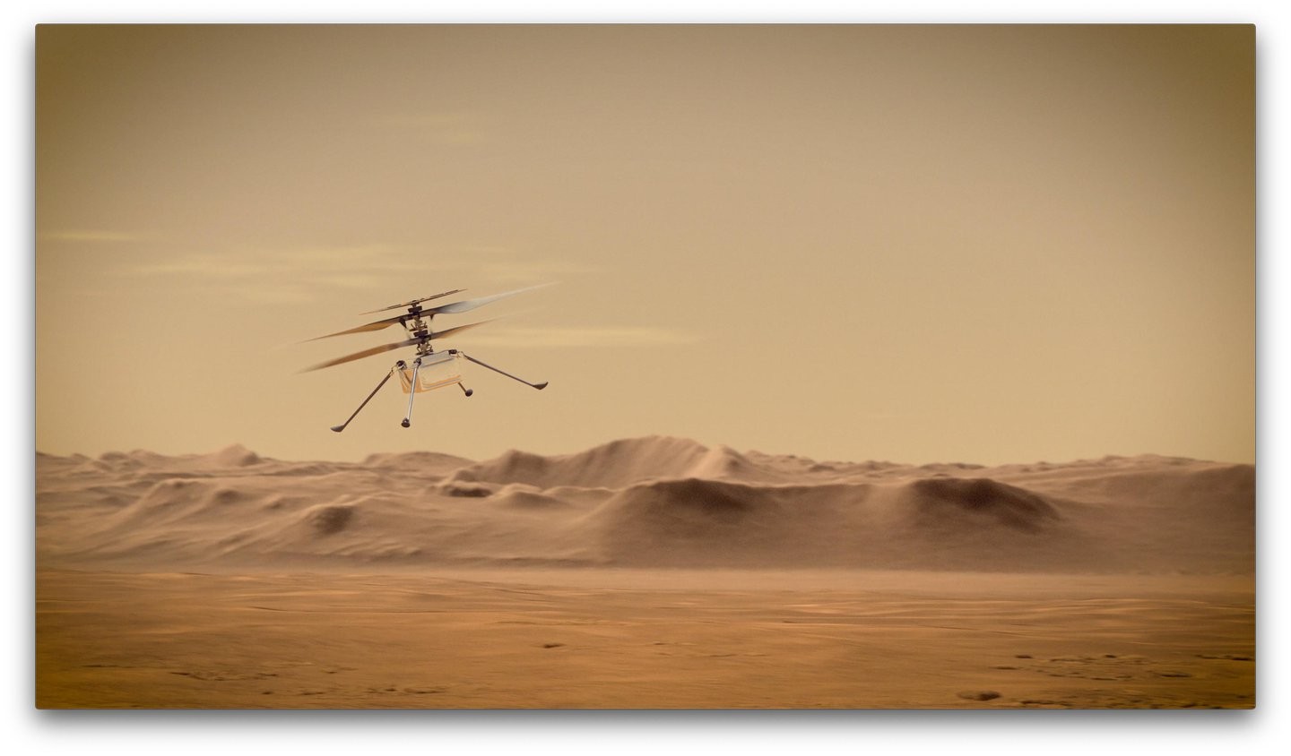 Marte: Creatividad con un vuelo récord de 25