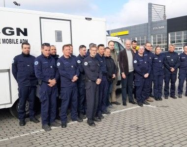 Grupa dochodzeniowa francuskiej żandarmerii wysłana na Ukrainę.