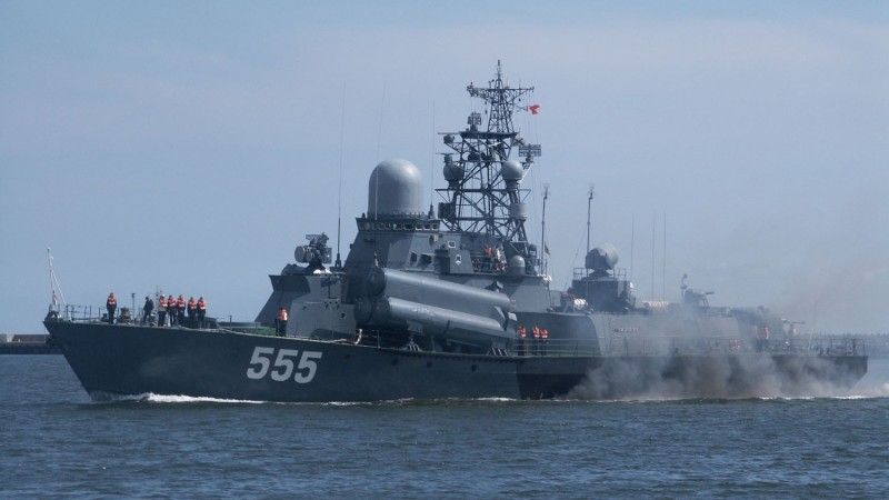 Rosyjski mały okręt rakietowy Giejzier projektu 12341