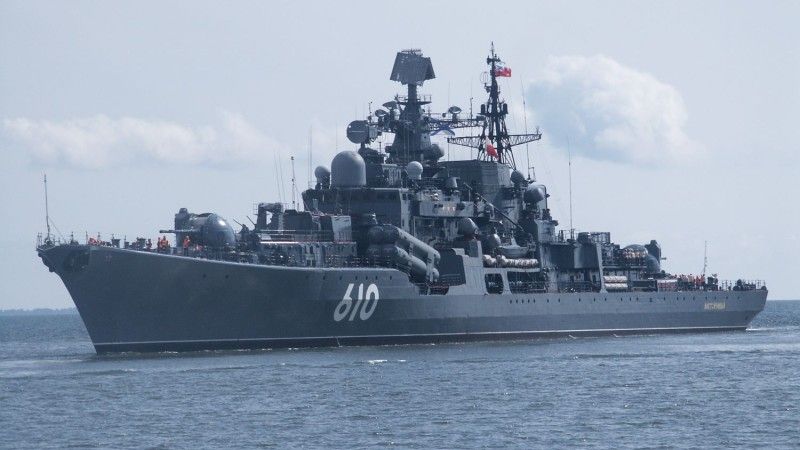 Rosyjski niszczyciel Nastojcziwyj projektu 956