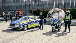 nowe oznakowanie flota policja Kielce Polsecure
