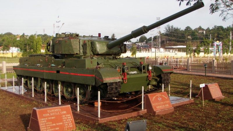 Vijayanta, indyjska wersja produkowanego lokalnie Vickersa MBT
