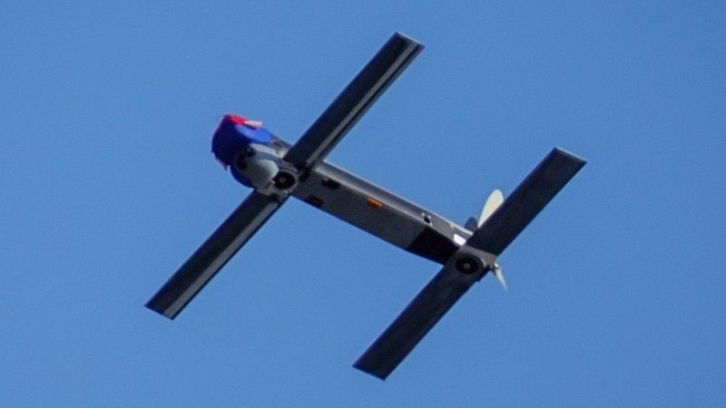 Amerykański dron Switchblade 300 dostarczany Ukrainie przez USA w ramach pomocy wojskowej