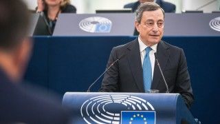 Premier Włoch Mario Draghi