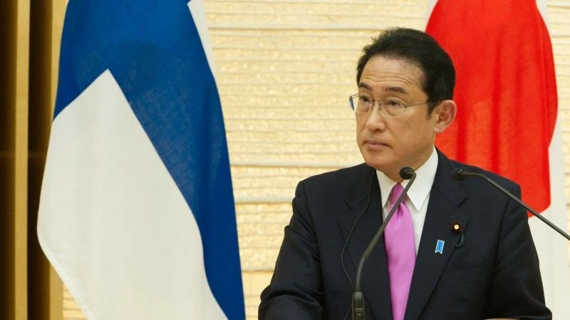 Premier Japonii Fumio Kishida