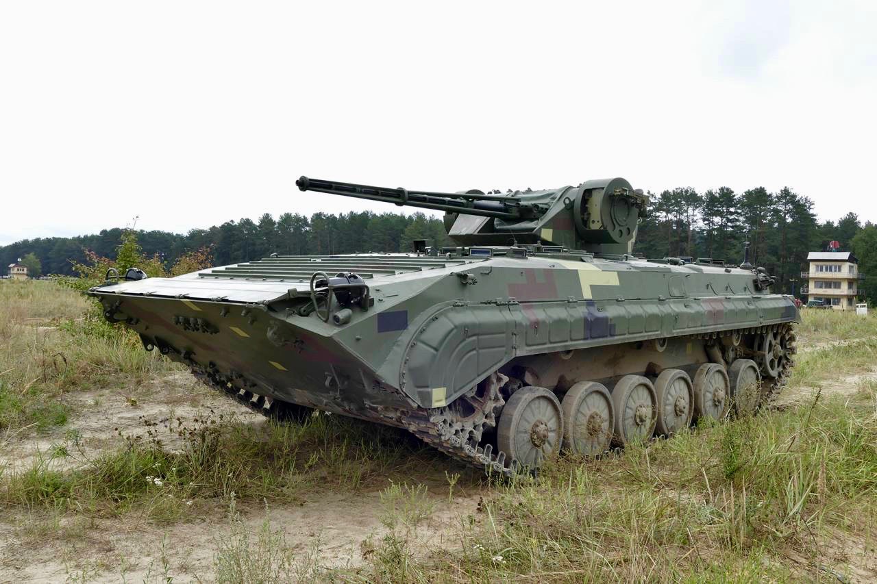Ukraina: zmodernizowany BMP-1 na froncie