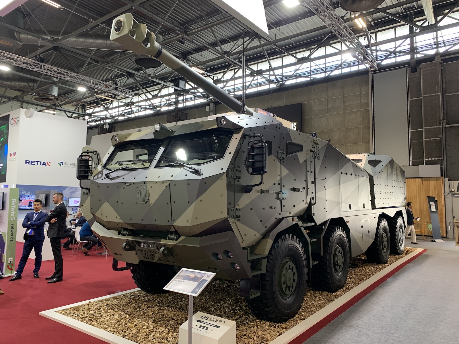 The Czechs are investigating  their fresh  artillery system