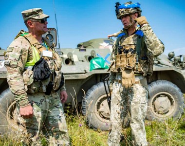 Amerykańskie szkolenia dla żołnierzy z Ukrainy, 2021 r.