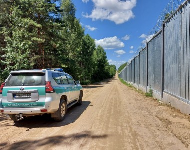 straż graniczna granica bariera Białoruś