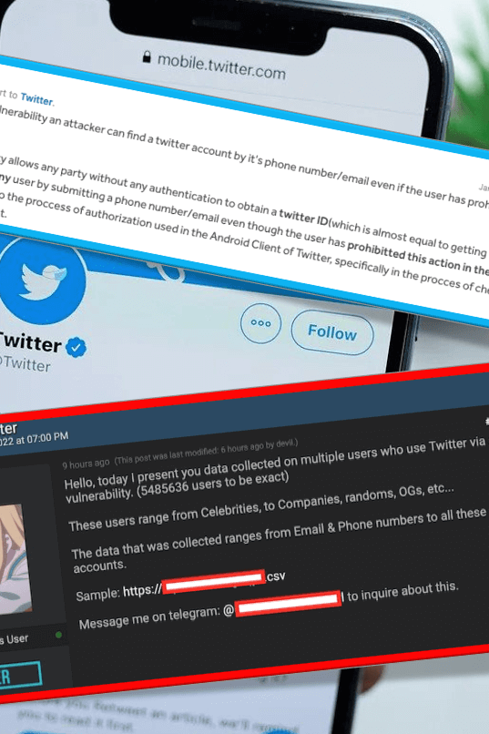 wyciek danych z Twittera
