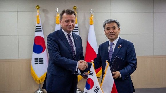 Szef MON podczas wizyty w Korei Południowej