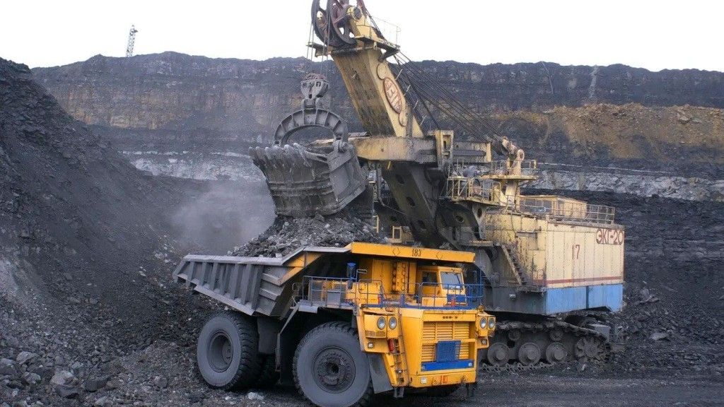 wydobycie węgla