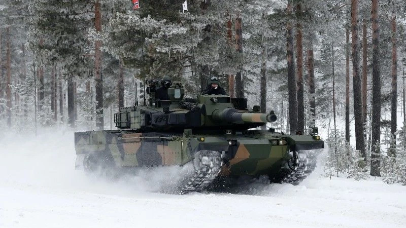 K2NO podczas testów polowych w Norwegii