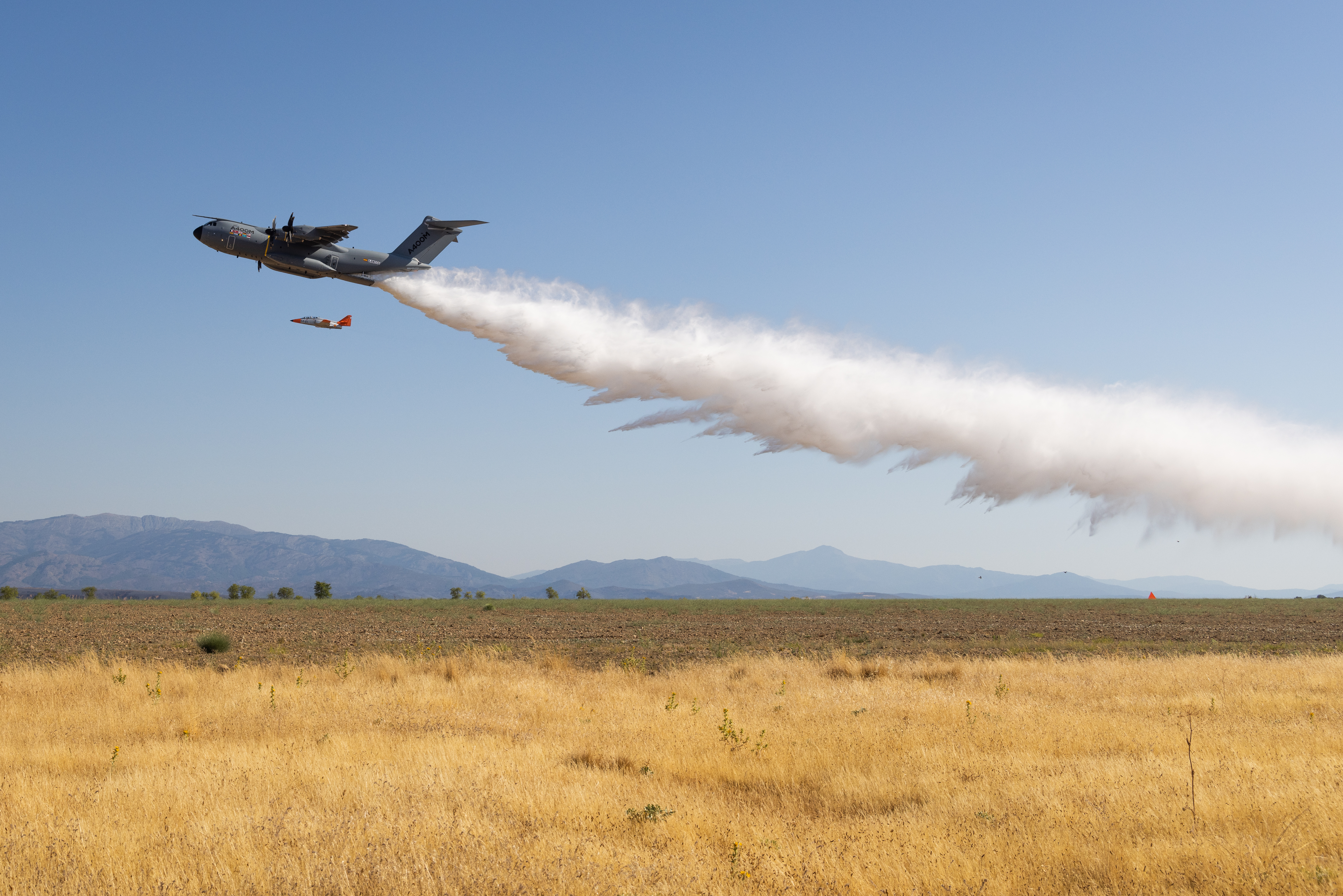 Testy zestawu strażackiego dla A400M