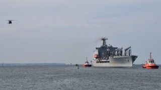 amerykański zbiornikowiec w Gdańsku