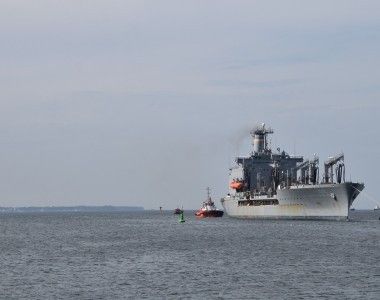 amerykański zbiornikowiec w Gdańsku