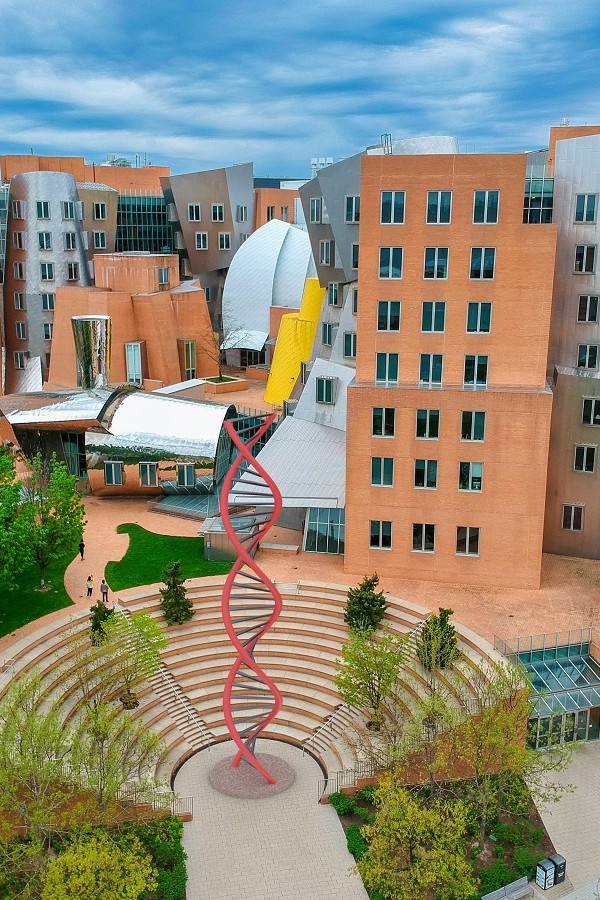 Budynki MIT charakteryzują się interesującą architekturą