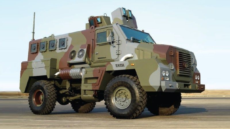 Wozy QRFV staną się kolejnym typem MRAP-ów używanym przez indyjskie siły zbrojne
