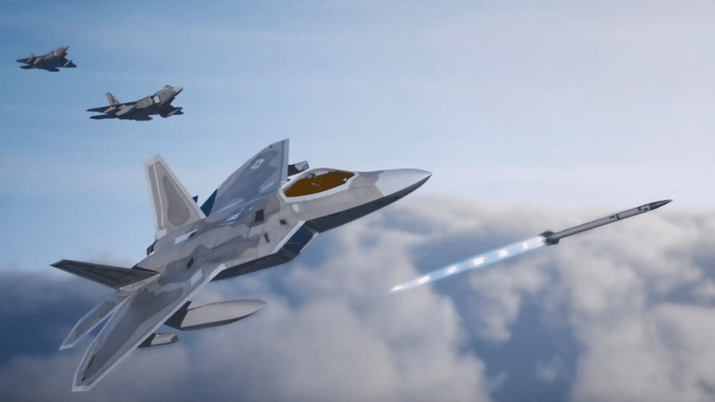 F-22 and AIM-230
