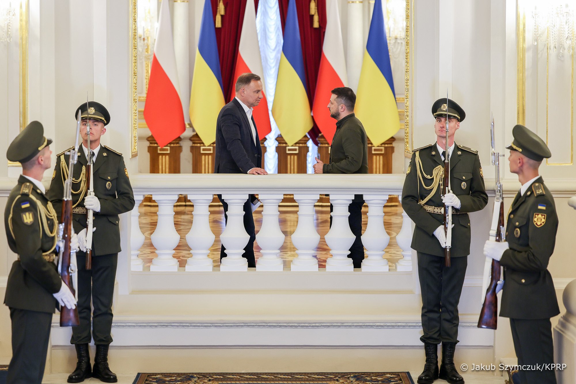 Prezydent Duda w Kijowie: Ukraina i Ukraińcy mogą liczyć na Polskę i Polaków