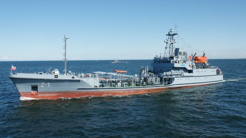 Zbiornikowiec paliwowy ORP Bałtyk typu ZP-1200