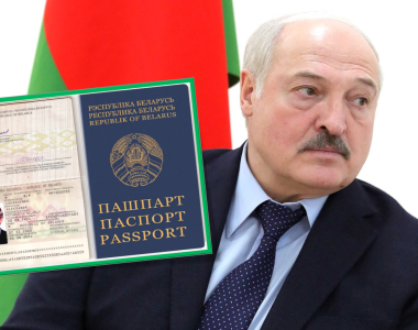 Łukaszenka paszport