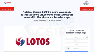 To próba oszustwa polegająca na podszywaniu się pod Grupę Lotos