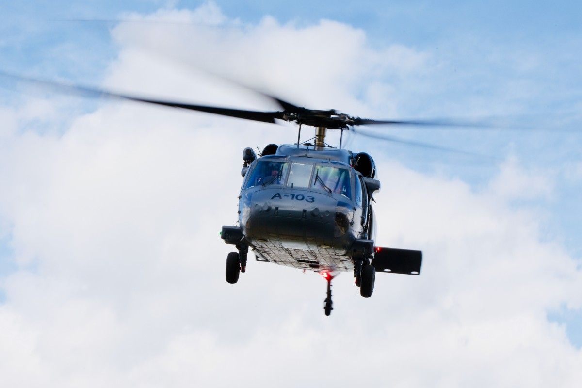 Police Black Hawk at a picnic. The prosecutor's office has made a decision on the function of Maciej Wąsik