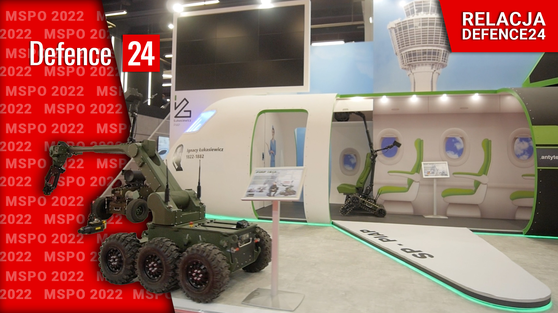 Roboty Łukasiewicz-PIAP chronią infrastrukturę krytyczną i środki transportu