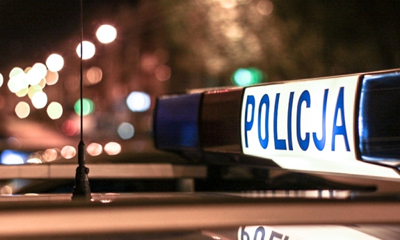 Policjant ranny podczas nocnej akcji w Warszawie