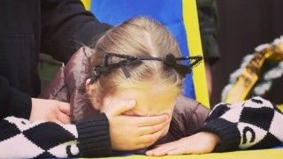 8-letnia dziewczynka, ukraina