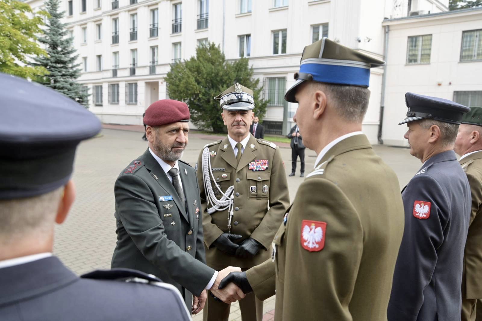 Szef Sztabu Generalnego Izraela z wizytą w Polsce