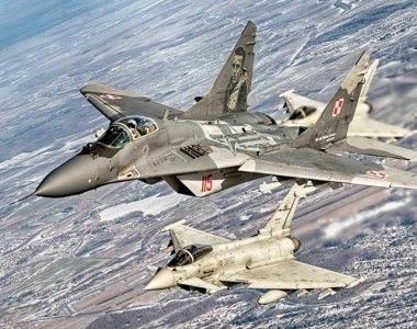 MiG-29 and Eurofighter Typhoon