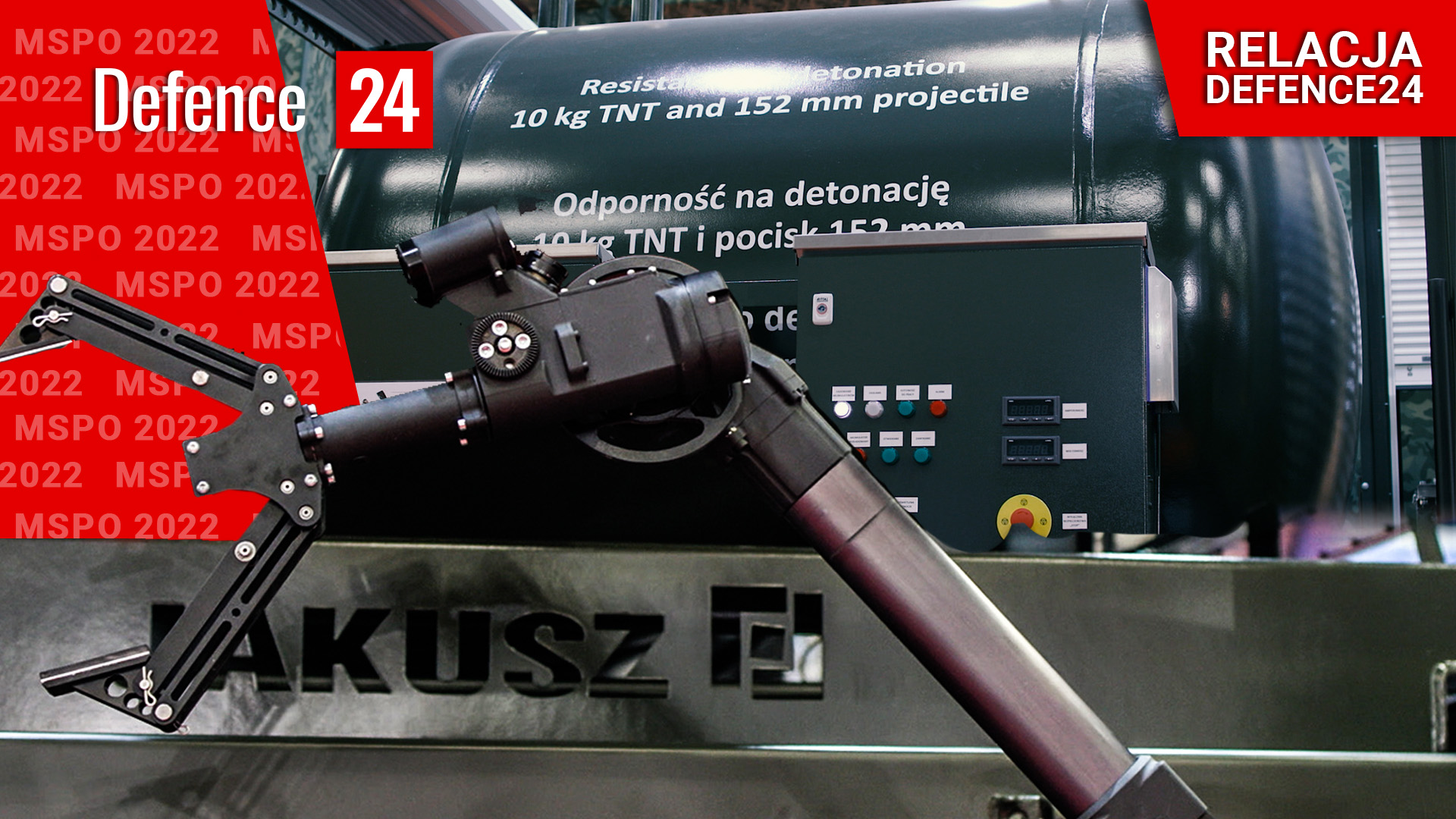 Jakusz: Kompleksowe rozwiązanie do podejmowania, transportu i neutralizacji niewybuchów [DEFENCE24 TV] (+)