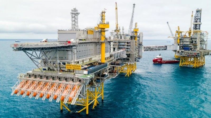 Platforma wiertnicza Johan Sverdrup.