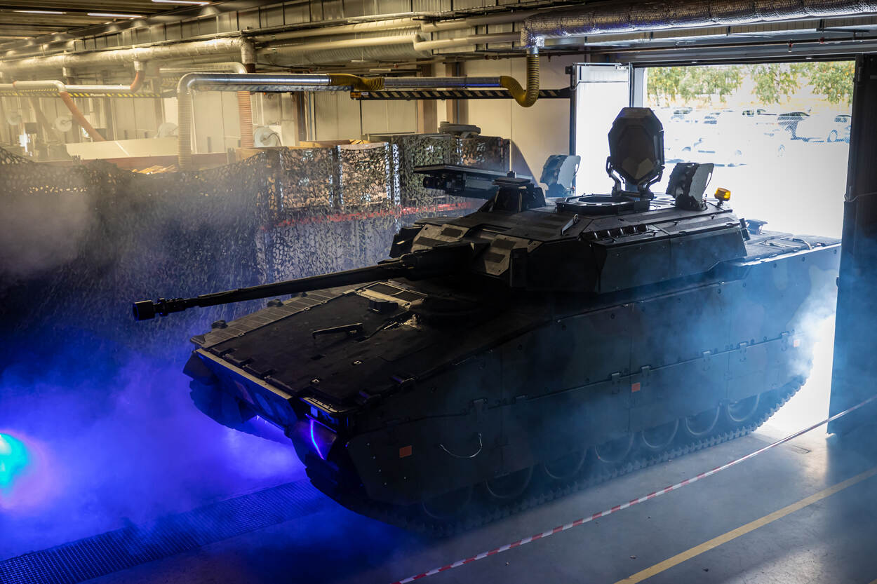 Pierwszy holenderski zmodernizowany CV90 zaprezentowany