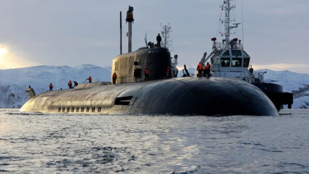 Rosyjski okręt podwodny „Biełgorod”