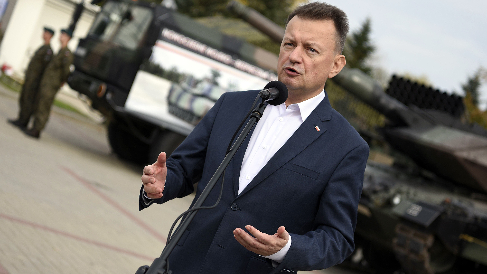 Błaszczak: Batalion Abramsów będzie w Ciechanowie +