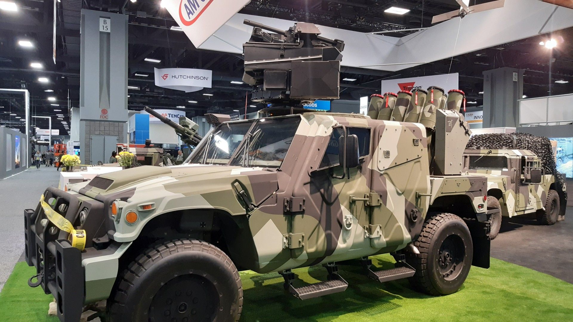 Ausa 2022 Amunicja Krążąca Do Zwalczania Dronów Na Humvee Defence24