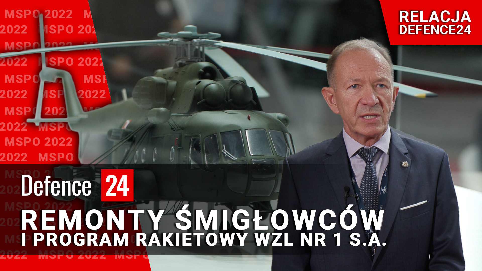 Remonty zachodnich śmigłowców i program rakiet kosmicznych. Przyszłość WZL Nr 1 [DEFENCE24 TV]