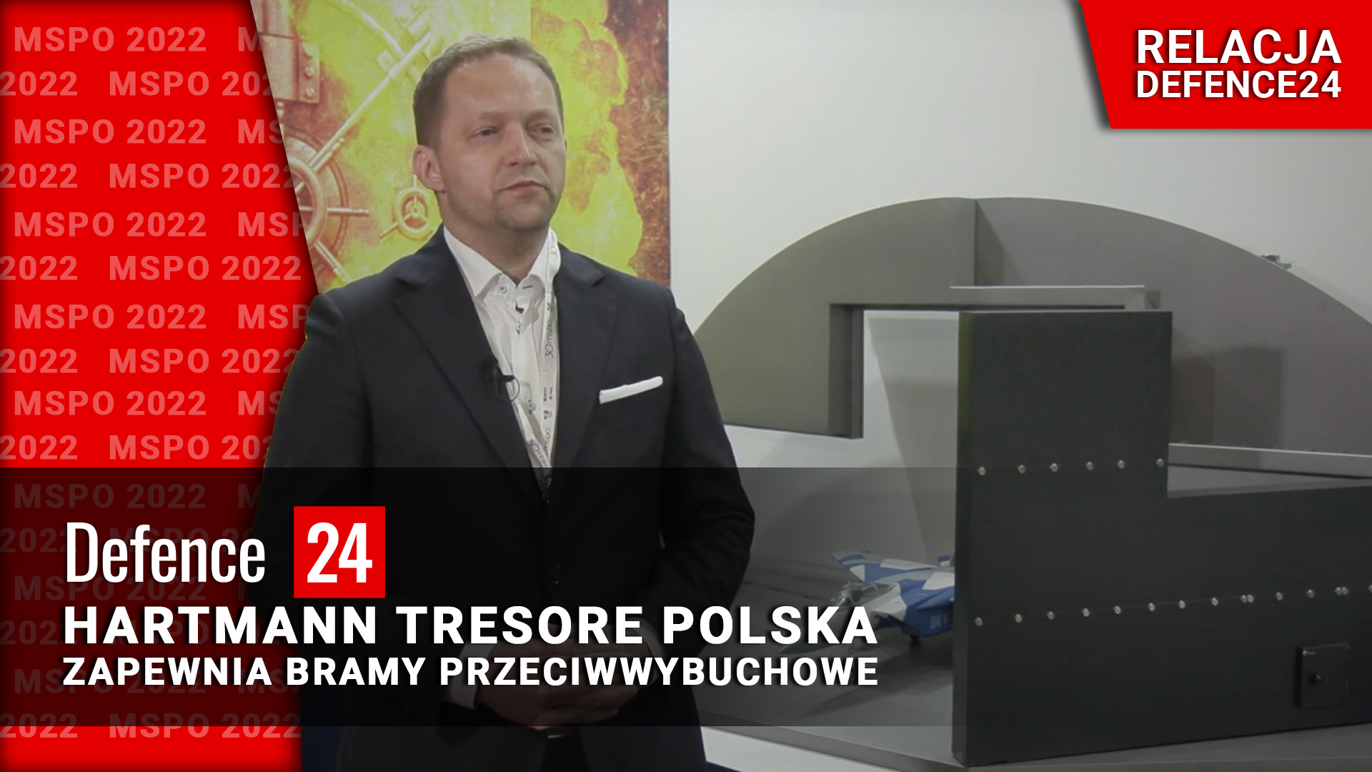 Bramy przeciwwybuchowe zabezpieczą sprzęt wojskowy [DEFENCE24 TV]