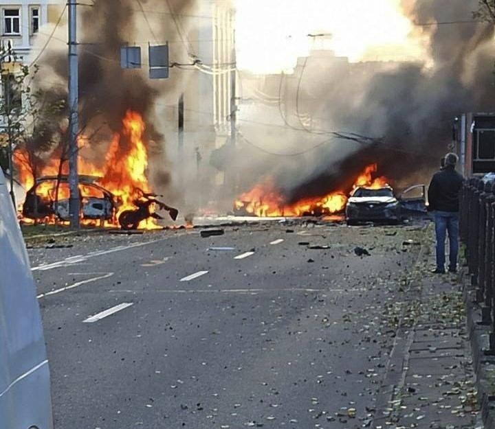 Kolejne rakiety uderzyły w Zaporoże