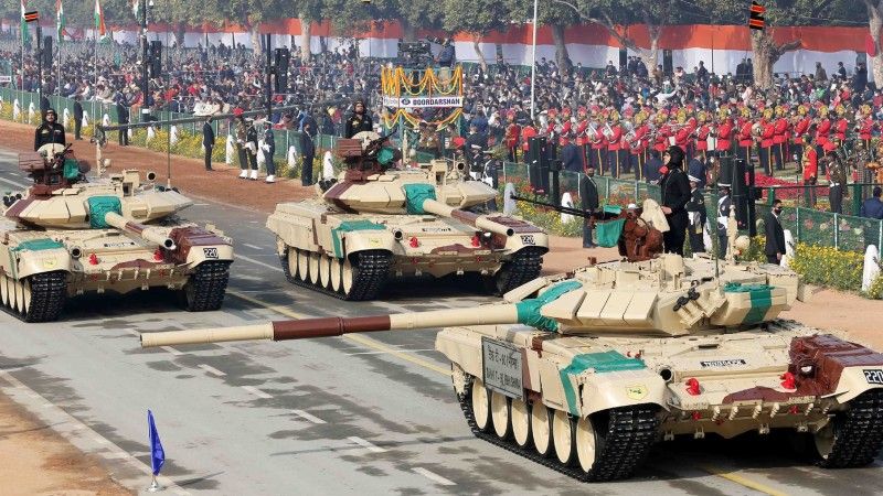 Indyjskie T-90S Bhishma