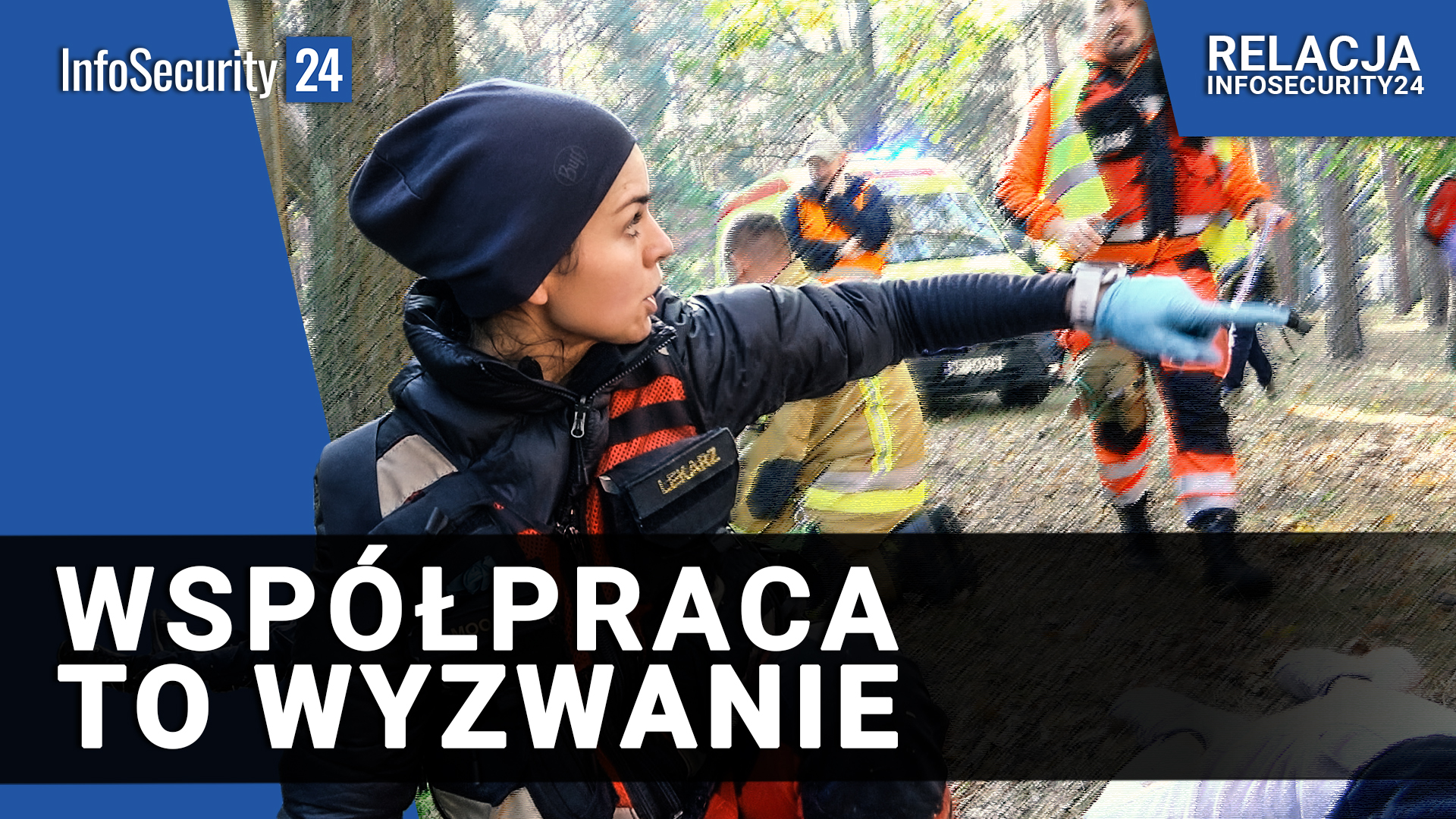 Współpraca to wyzwanie, czyli służby przy zdarzeniu masowym [WIDEO]