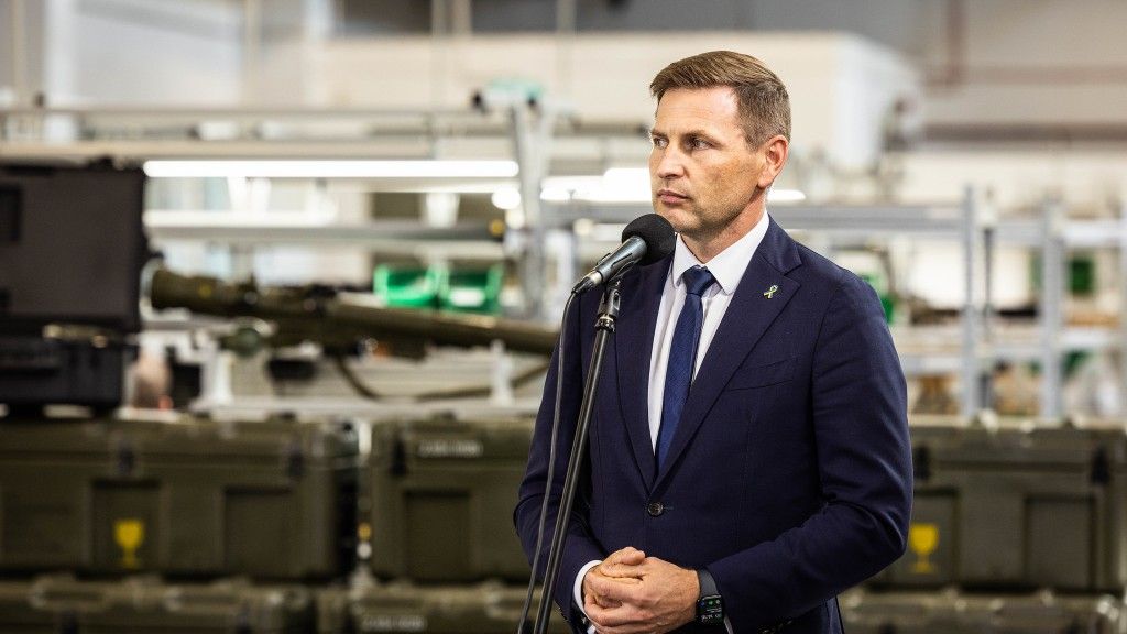 Hanno Pevkur Minister Obrony Estonii